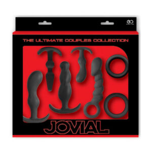Kit Anal Luxo em Silicone 7 Peças - The Ultimate Anal