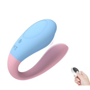 Vibrador p/ Casal Recarregável c/ Controle Wireless 10 Funções