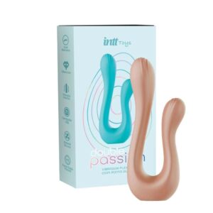 Vibrador Flexível c/ Ponta Dupla Recarregável 10 Funções - DOUBLE PASSION