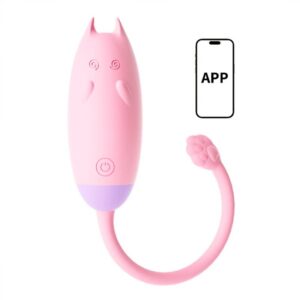 Vibrador Bullet Comando por Aplicativo Recarregável 10 Funções