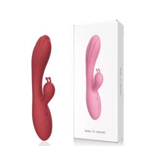 Vibrador Ponto G Articulado c/ Estimulador Recarregável 12 Funções