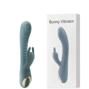 Vibrador Ponto G Pulsador c/ Estimulador Bunny Recarregável