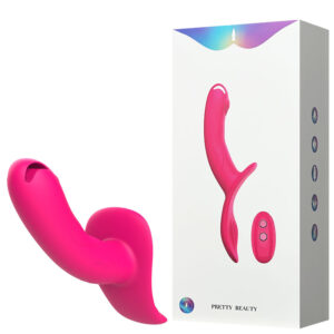 Kit Strapless Vibrador Recarregável c/ Controle Wireless
