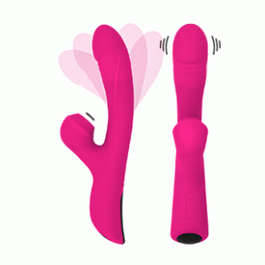 Vibrador Ponto G c/ Estimulador por Sucção Recarregável