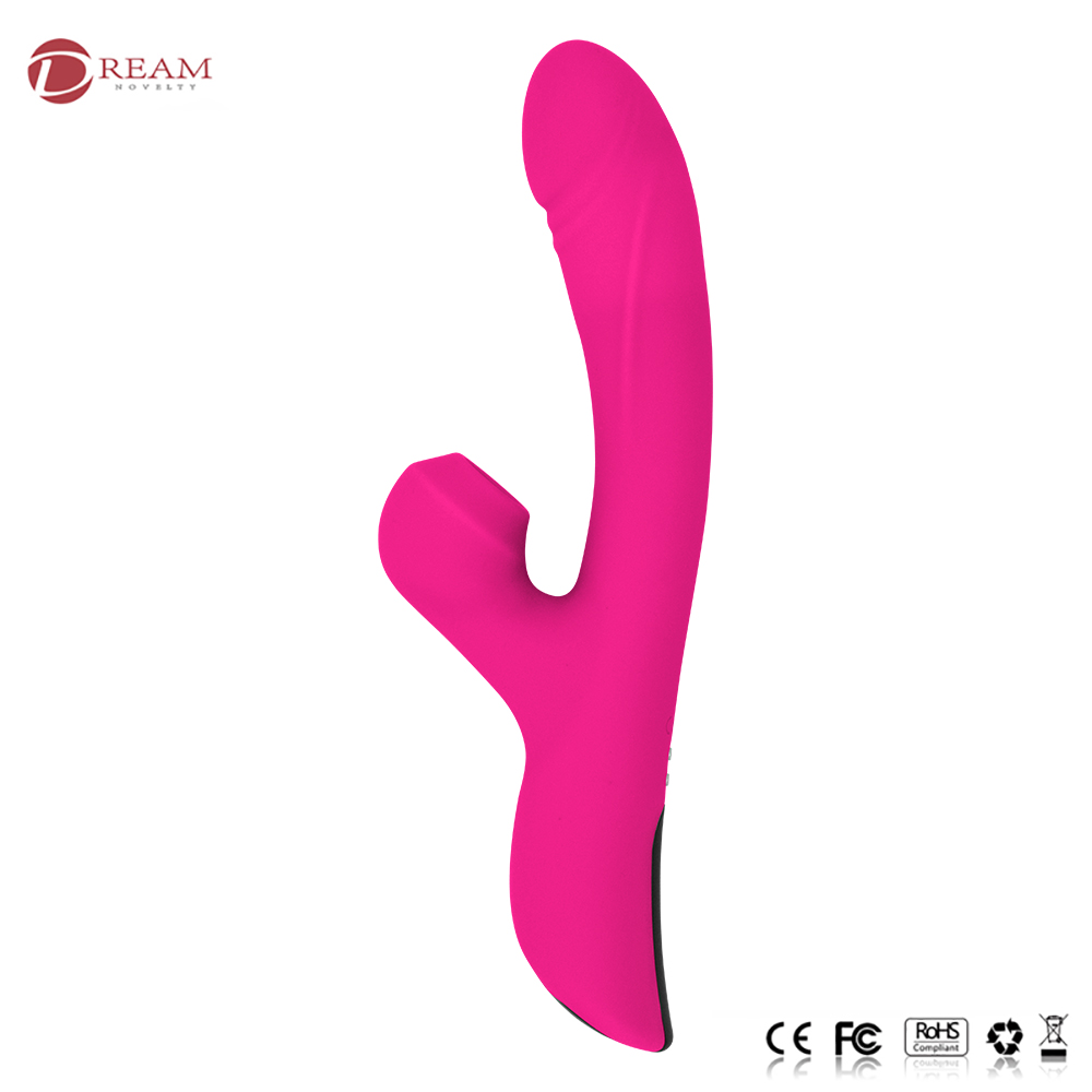 Vibrador Ponto G c/ Estimulador por Sucção Recarregável - Image 2