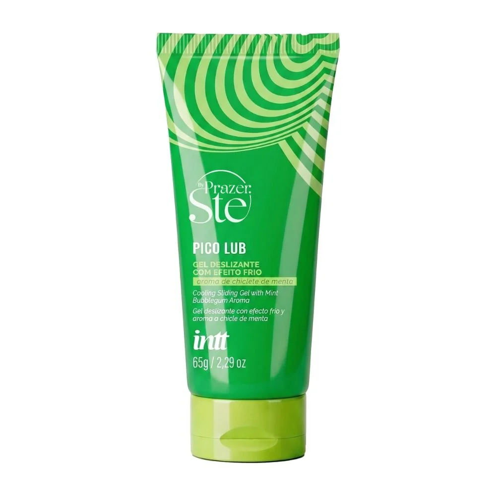 Pico Lub Gel Deslizante Sabor Chiclete de Menta 65g