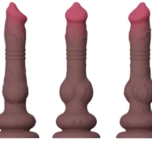 Pênis Vibrador c/ Movimento Vai e Vem e Controle Wireless Recarregável
