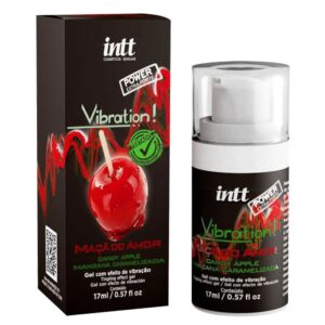 Vibration Gel Eletrizante Extra Forte Intt 17g - Maçã do Amor