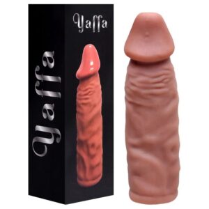 Capa em Cyberskin c/ Ponta Extensora 13,5 x 3,6 cm