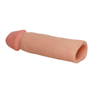 Capa Peniana Realistic Skin 16 x 4 cm - CHRIS