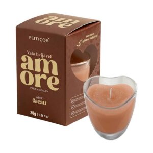 Amore Vela para Massagem Beijável 30g - Cacau