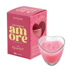 Amore Vela para Massagem Beijável 30g - Momozin