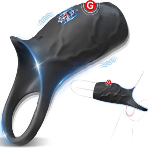 Capa Massageadora Vazada c/ Vibro 10 Funções Recarregável