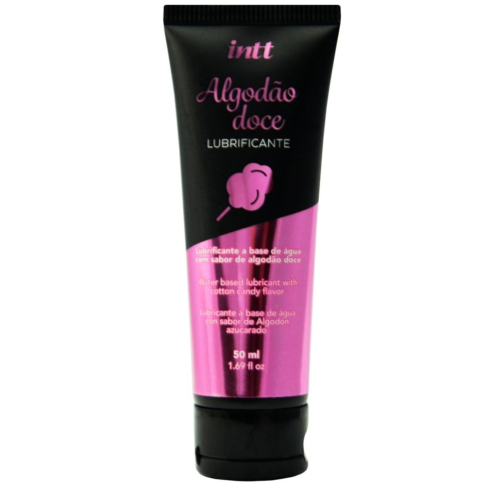 Lubrificante Íntimo Beijável Sabor Algodão Doce 50 ml